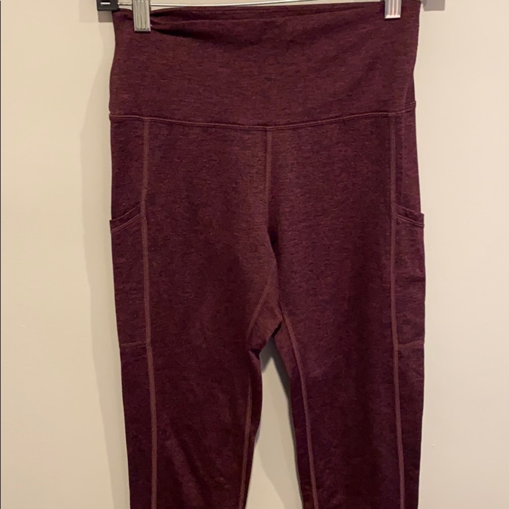 Aerie Leggings (Maroon)